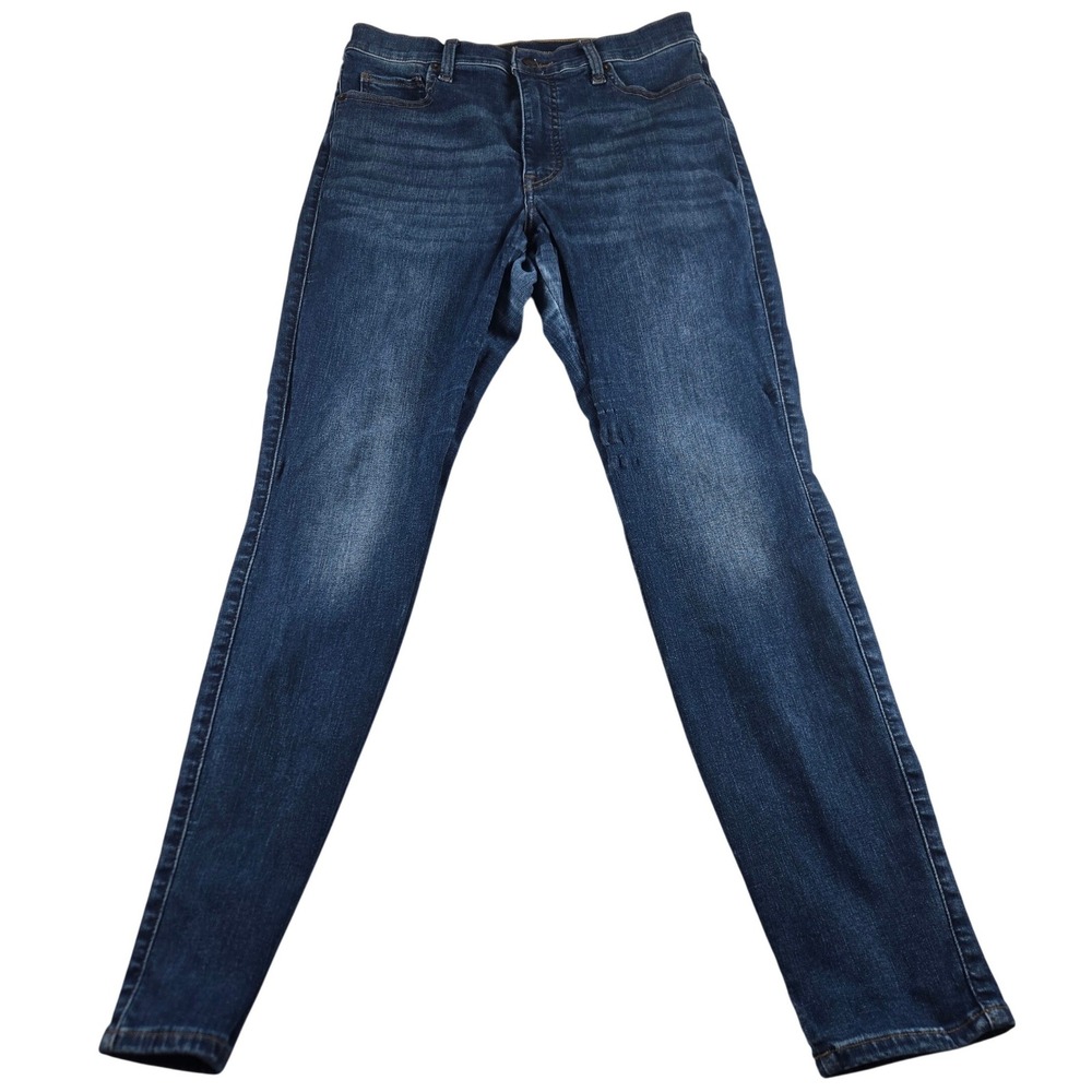Lucky Brand Lolita Skinny Jeans Womens 4R Medium Wash Distressed Stretch 30-32